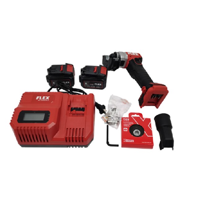 FLEX富萊克斯 LBE 76 12-EC 角磨機套裝 一機兩電一充